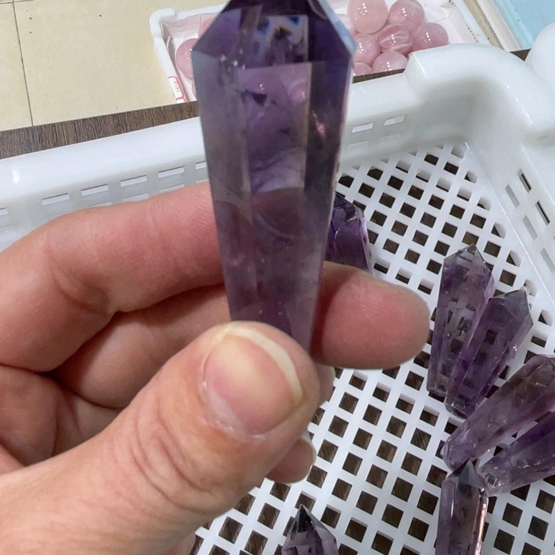 疯***辣珠宝半成品水晶未镶嵌