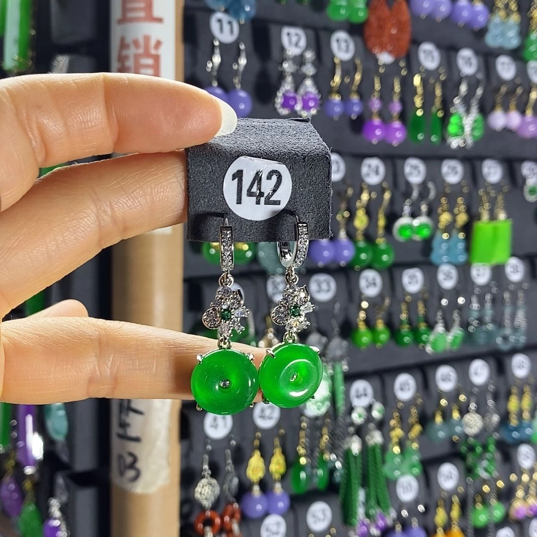 未镶嵌翡翠耳饰142