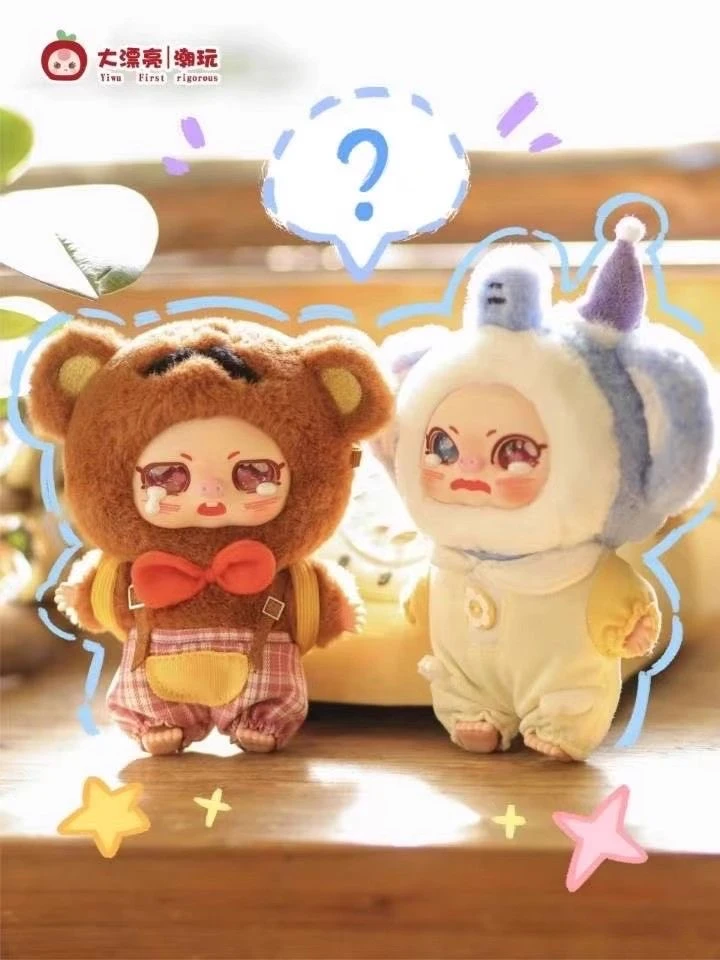 萌宠学院娃娃搪胶毛绒