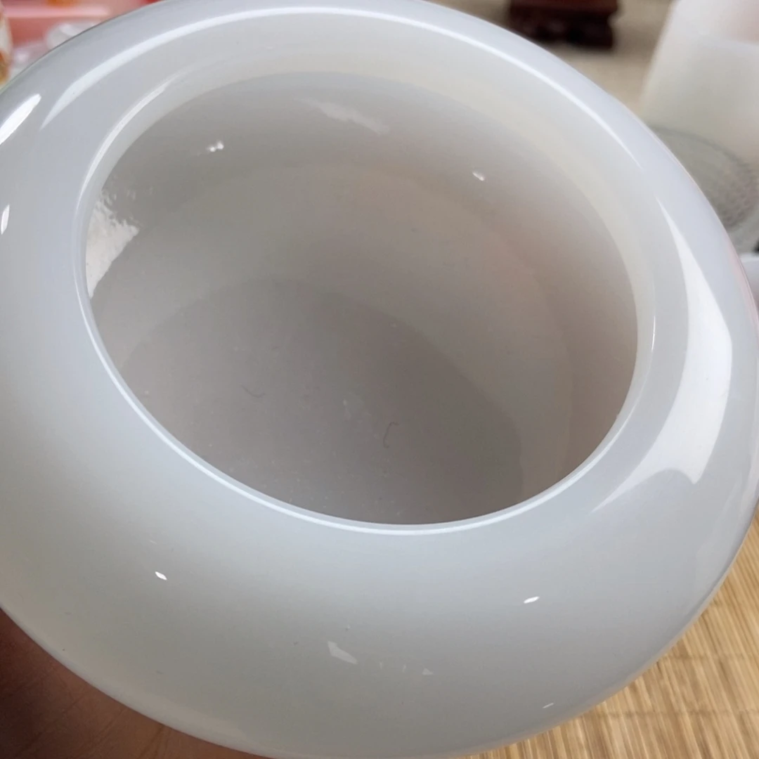 李***天陶瓷琉璃白烟灰缸