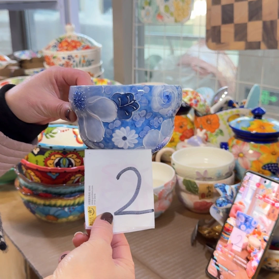 陶瓷濑户烧葫芦碗两只看图