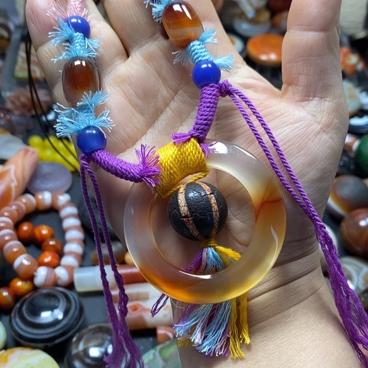 玛瑙/玉髓未镶嵌颈饰