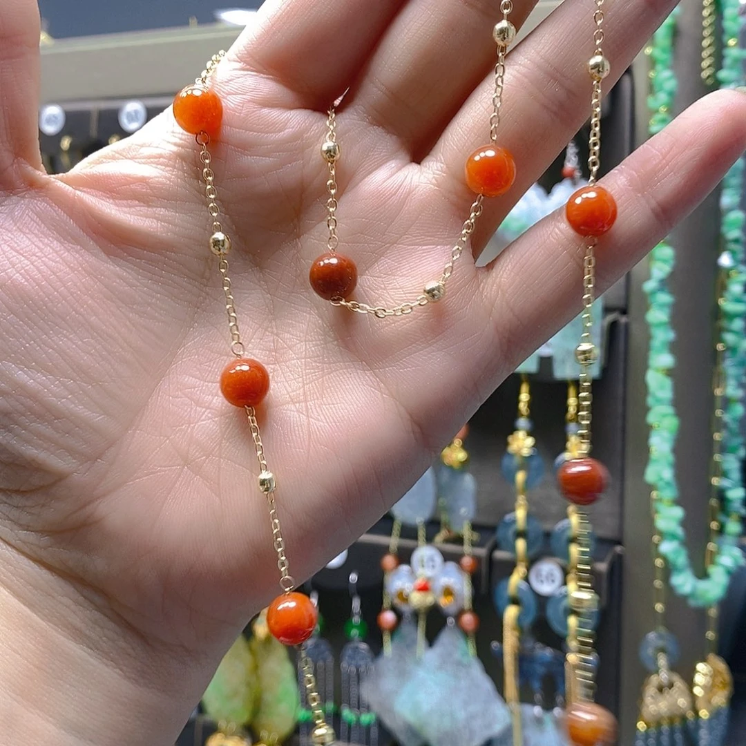 颈饰未镶嵌翡翠翡翠