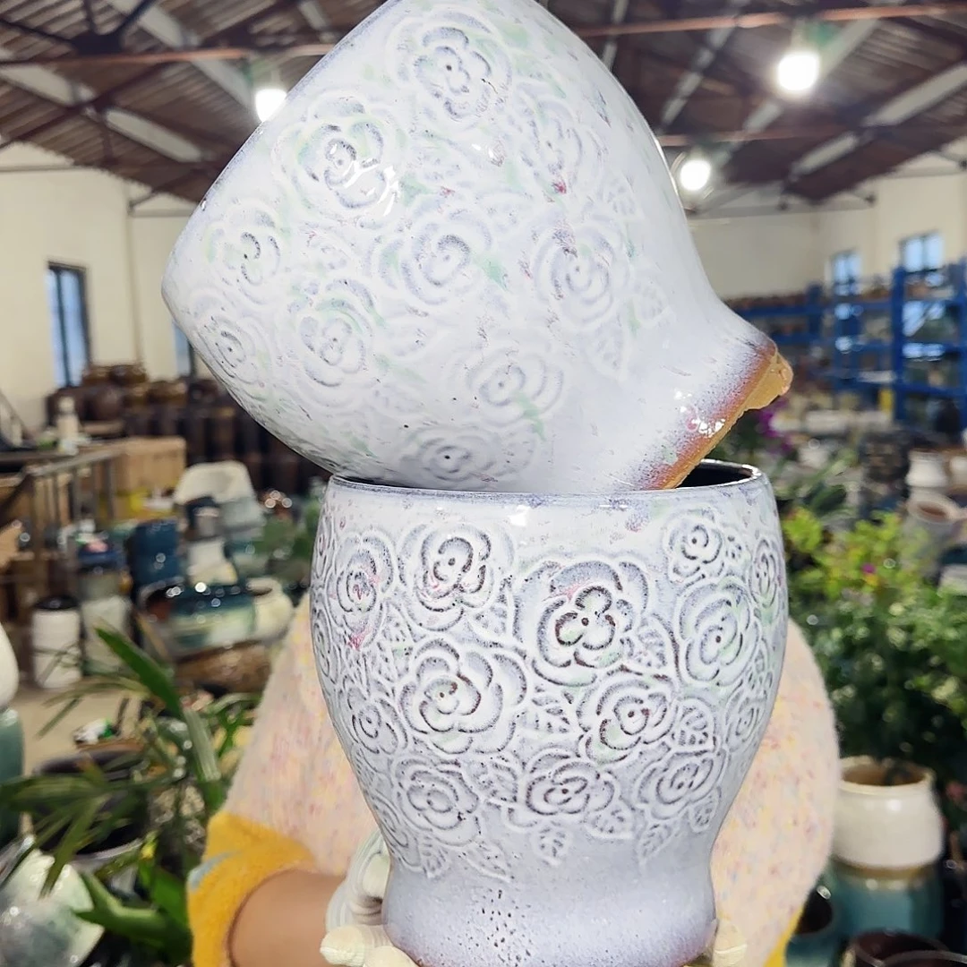 花盆紫砂高20口18