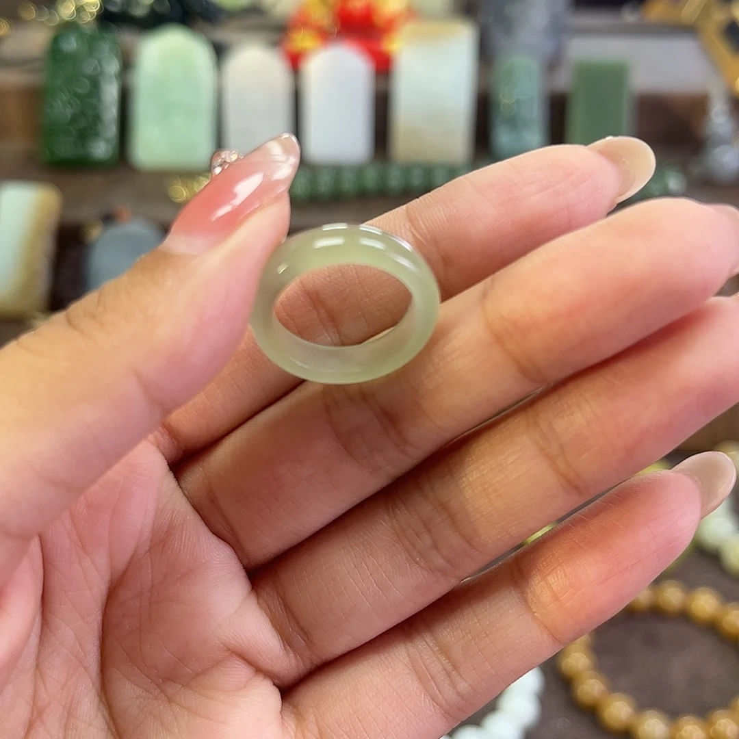 和田玉未镶嵌手串16.3