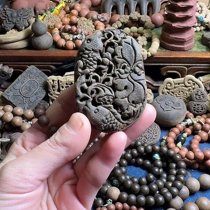 春月蝴蝶古方连年有余微瑕香牌