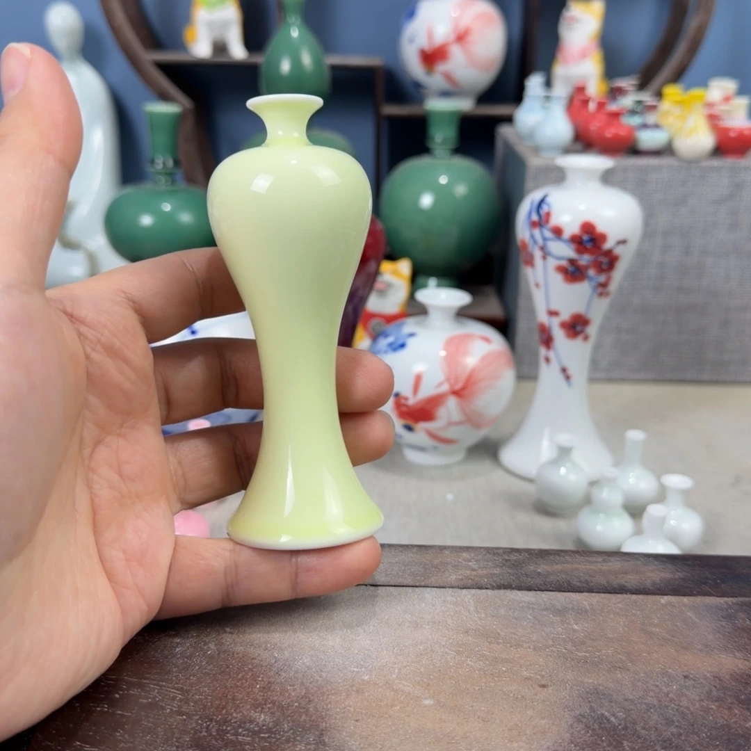 陶瓷手工小花器摆件