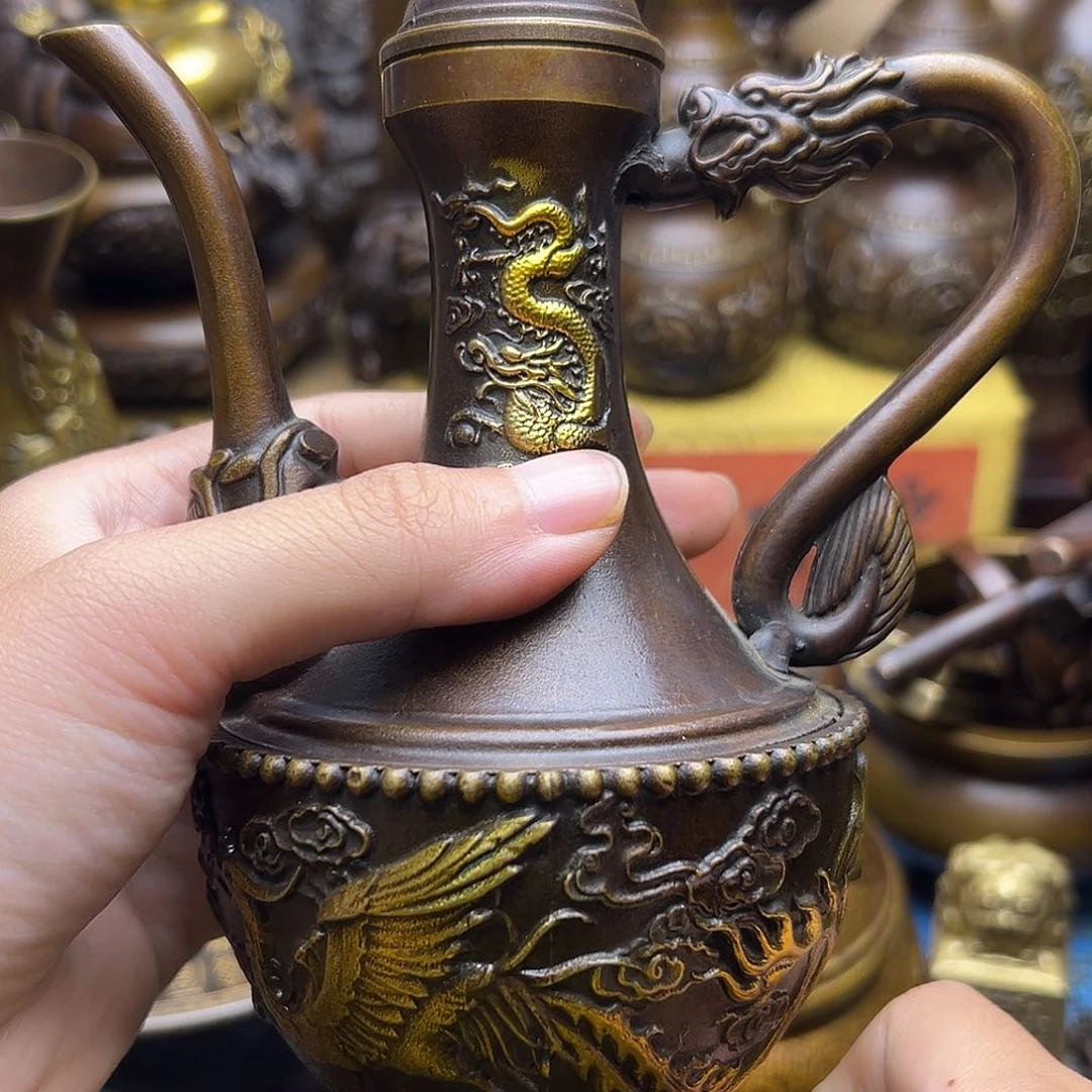 铜器摆件老王直播间