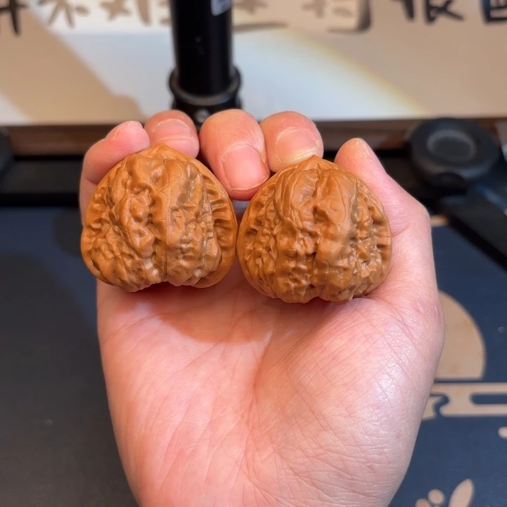 核桃40蛤蟆头文玩核桃