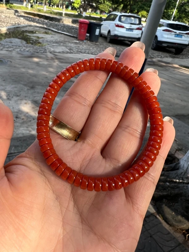 保山大水沟直切手串，尺寸6.5