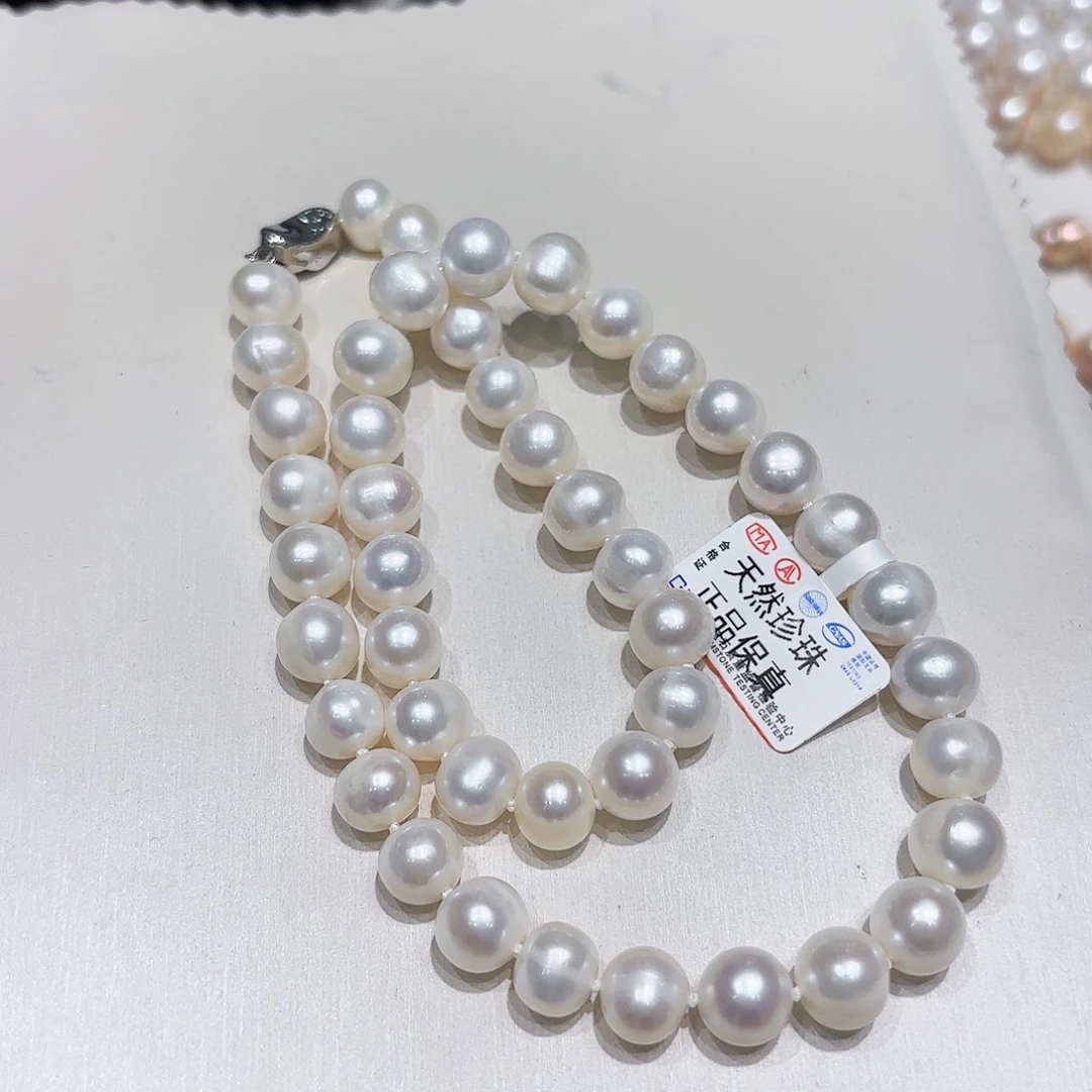 淡水珍珠颈饰未镶嵌8-10内 无核