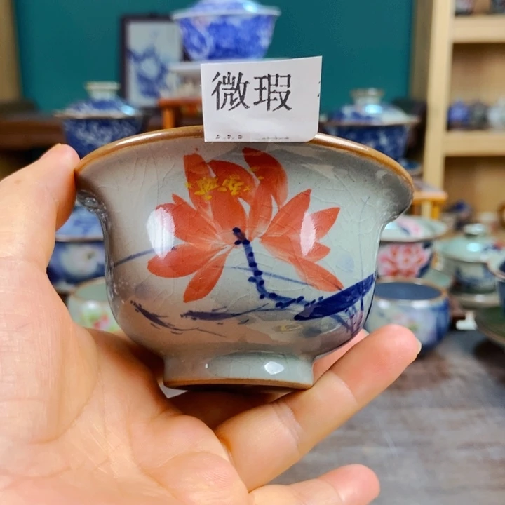 瓷片手工制作工艺精湛等