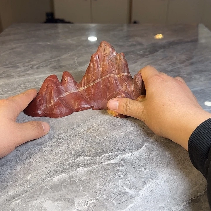 随***6奇石茶宠鱼缸文房摆件