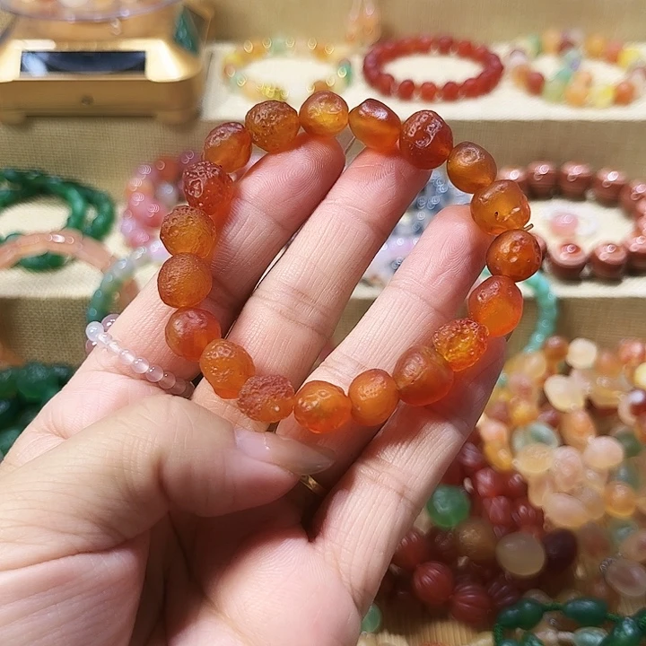 玛瑙/玉髓未镶嵌手链