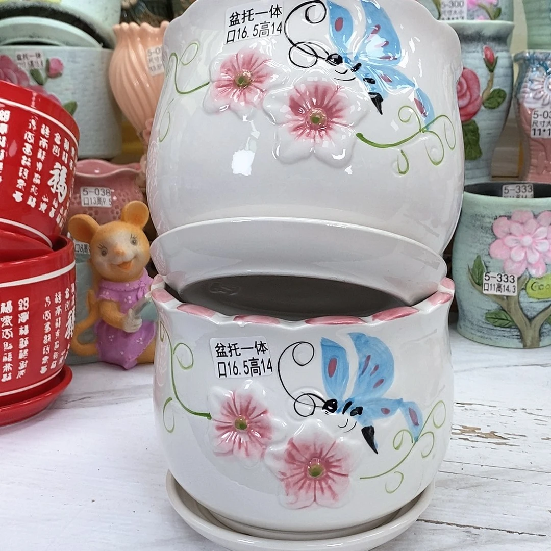 陶瓷@陶瓷花盆@@5838382869