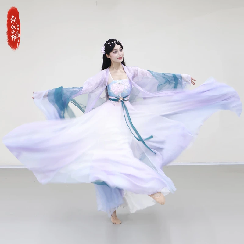 惜春迟礼仪之邦古典舞演出服女古风仙女服汉唐襦裙国风唐制舞蹈服