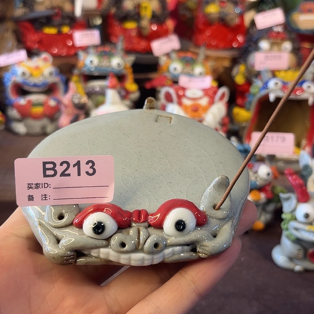 泥塑纯手工茶宠摆件