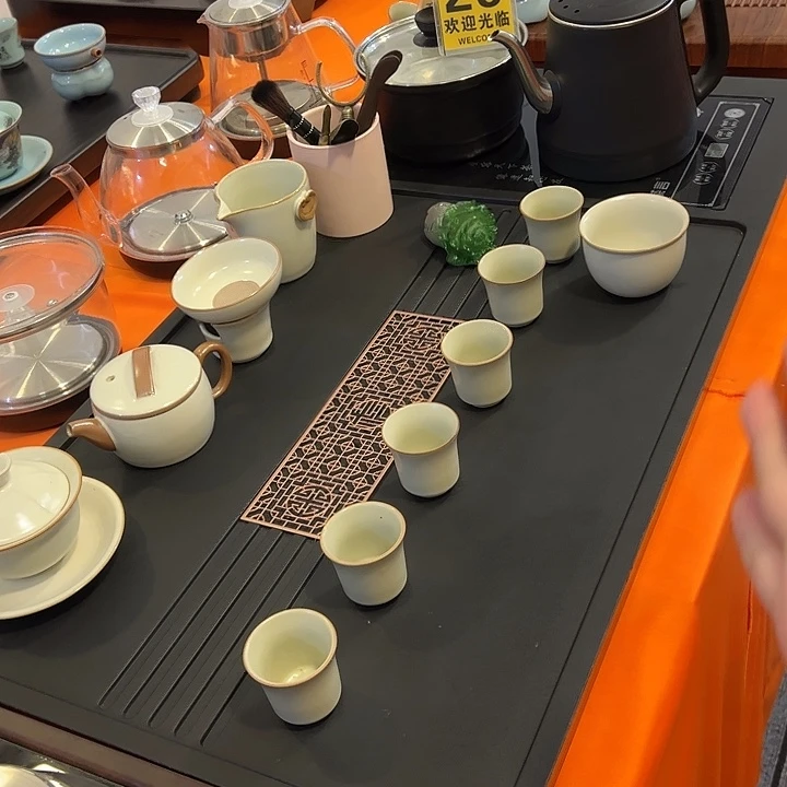 C***H茶盘实木床架实木地板