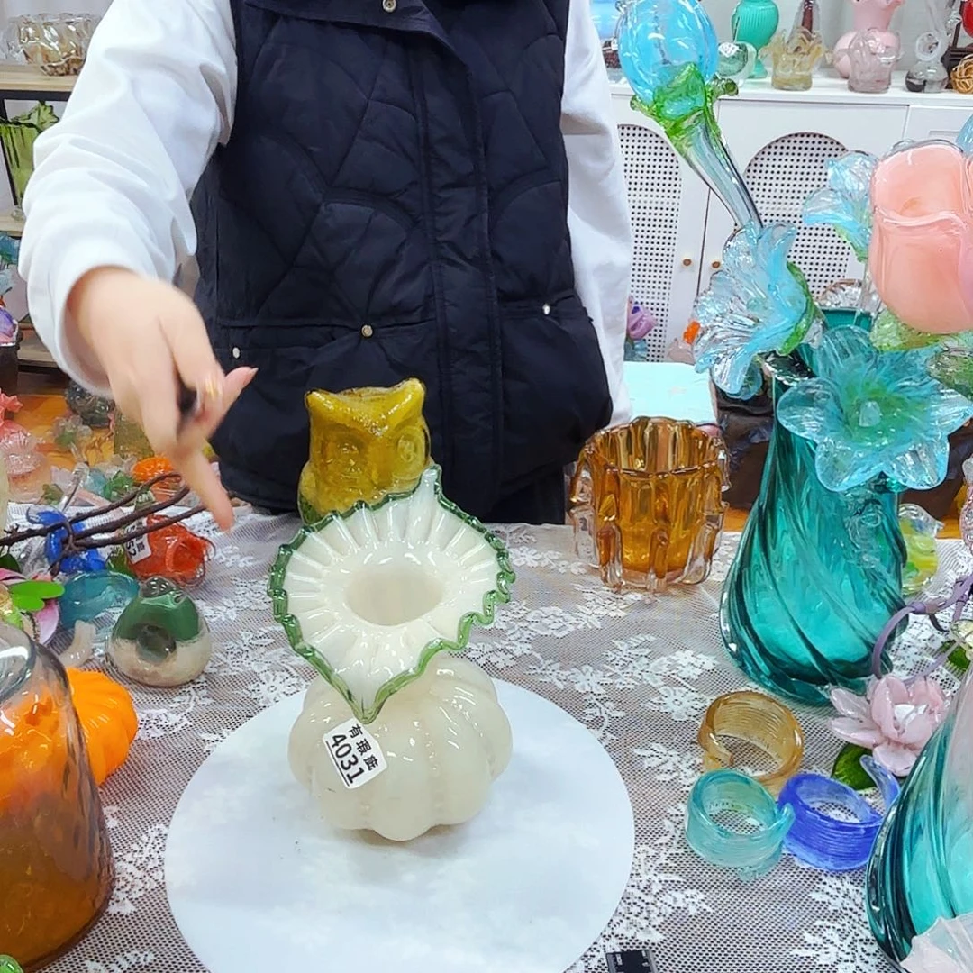 琉璃花瓶花器艺术品