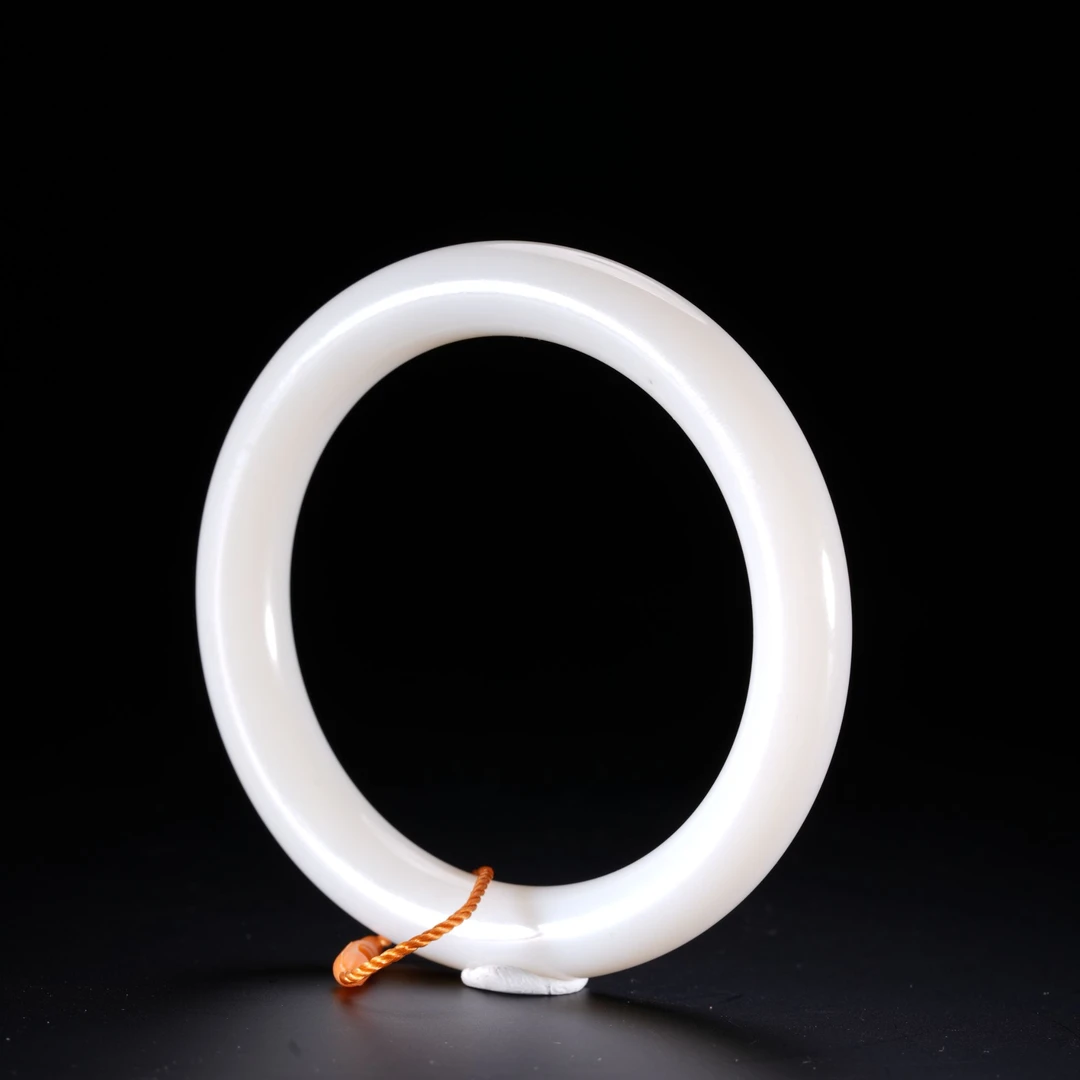 HTY11-34臻选.和田白玉手镯【玉石拍卖】