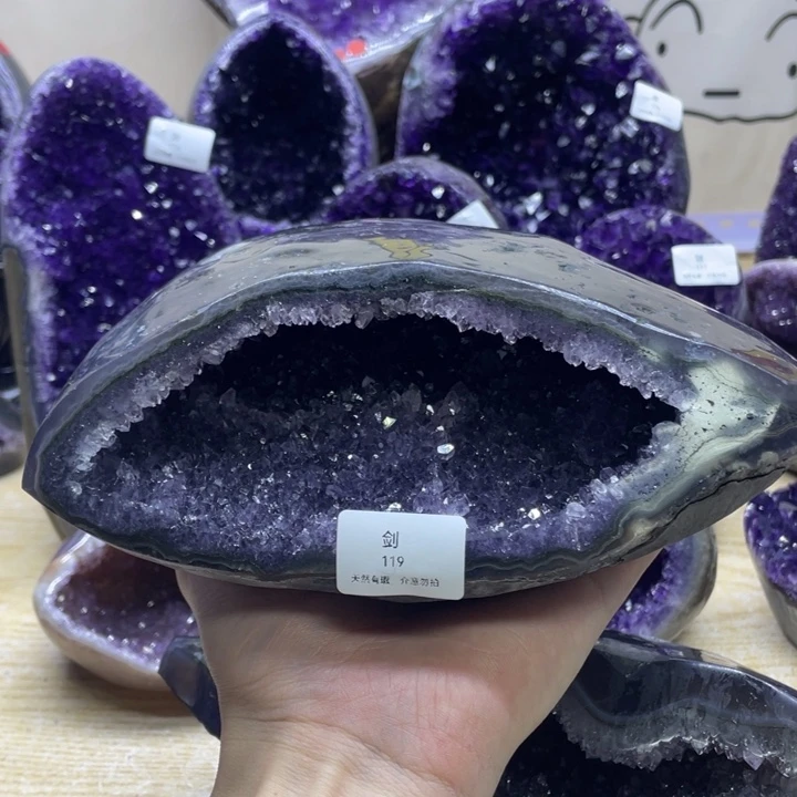 未镶嵌大型摆件（非配饰）紫晶