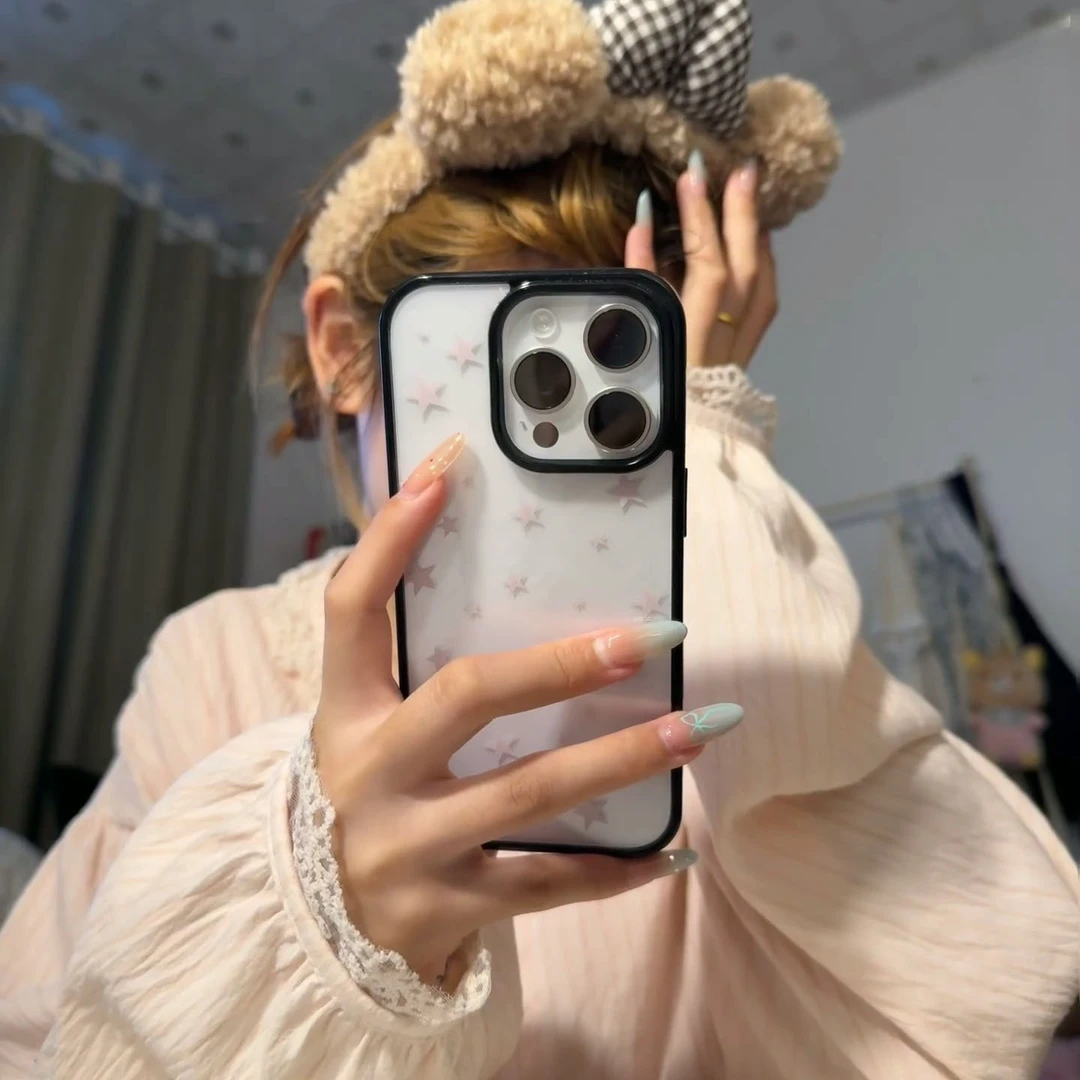 七壳子蝴蝶结KT适用于苹果15手机壳1413ProMax可爱iPhone12软