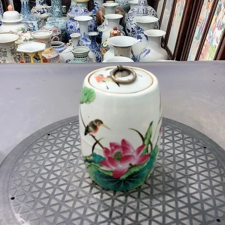 陶摆件博古架陶瓷摆件