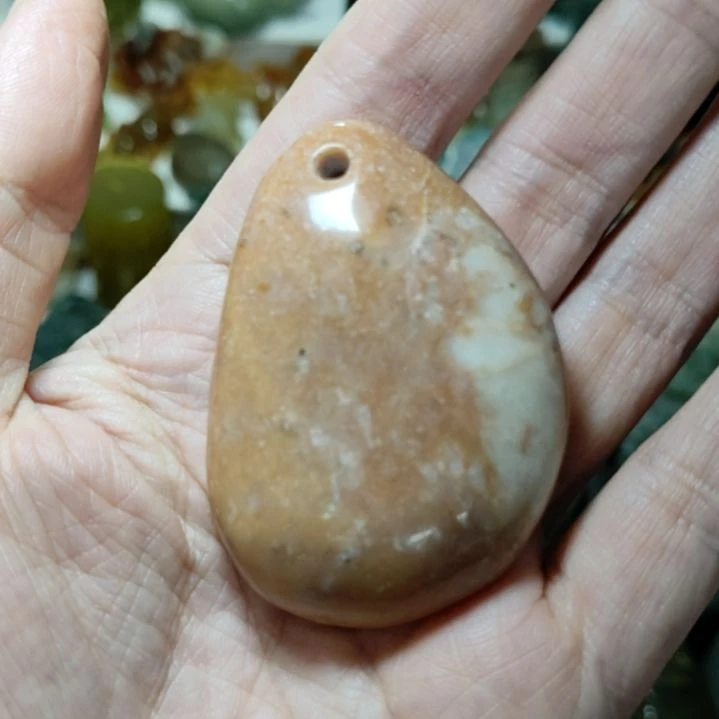 岫玉未镶嵌两用款式