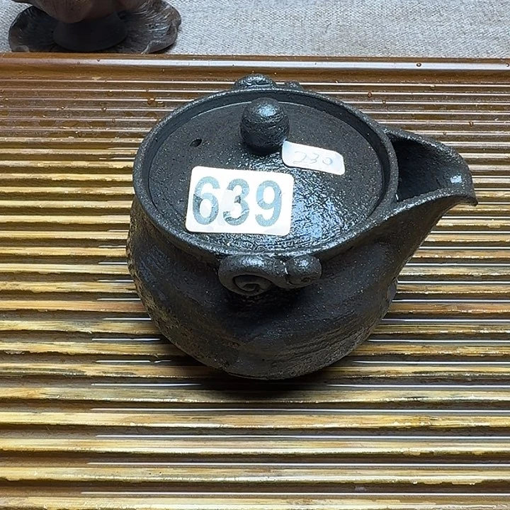 纯手工制作粗陶茶具