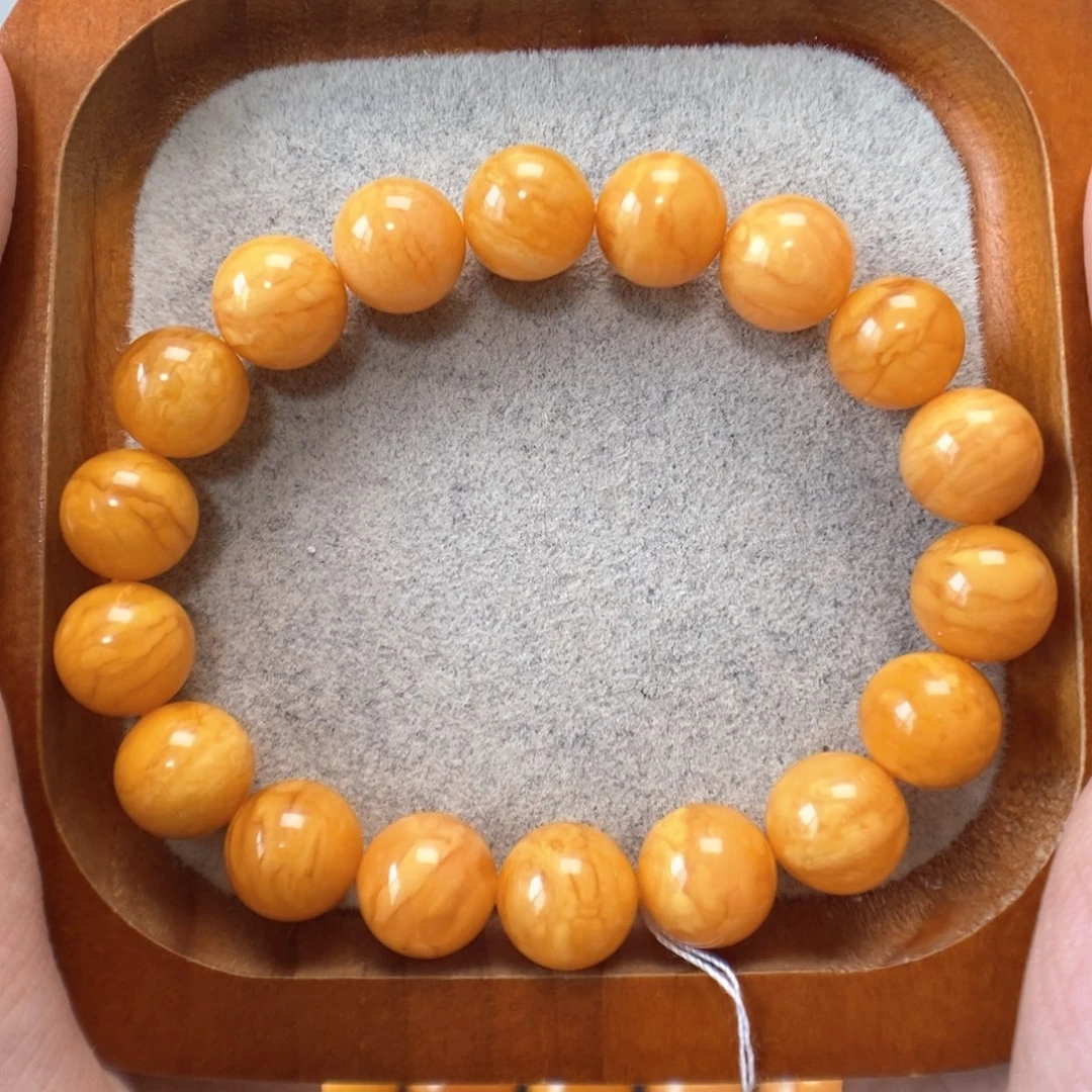 蜜蜡未镶嵌手串蜜蜡