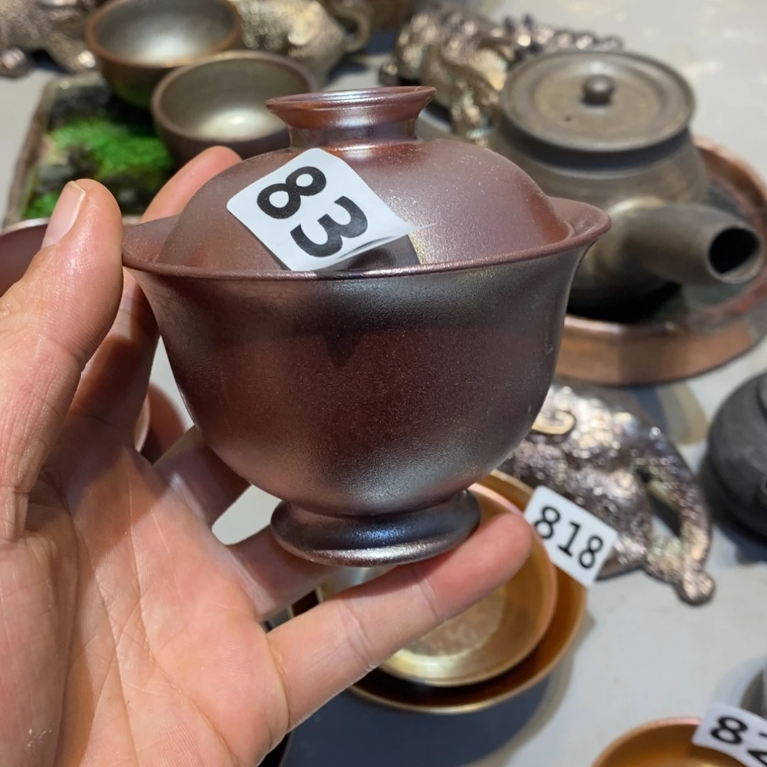 柴烧茶具陶瓷杯子