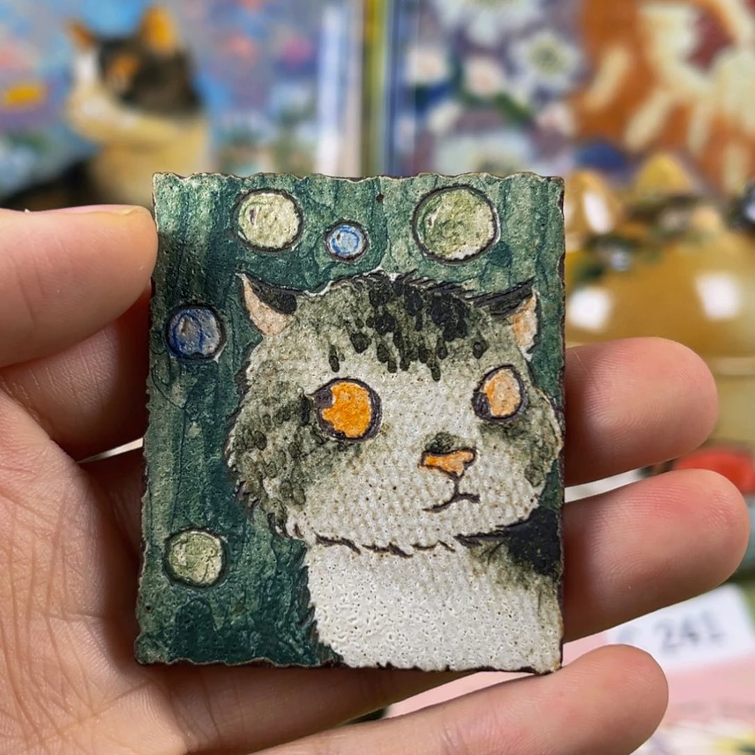 【闪购商品】摆件桃园山房原创手绘作品