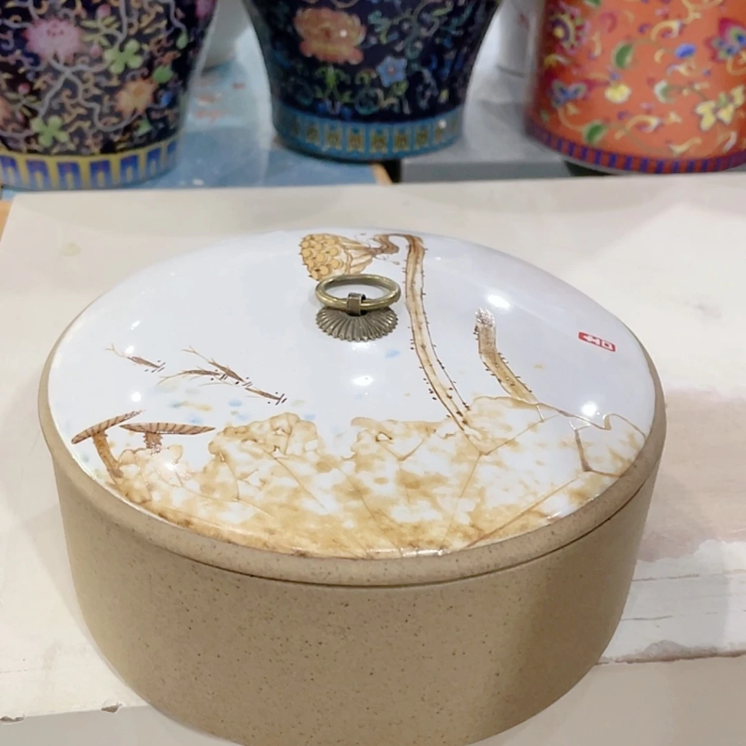 【闪购商品】罐陶瓷茶叶罐密封罐