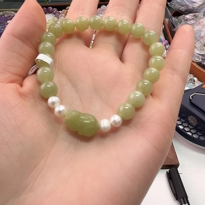 水晶未镶嵌手链原创