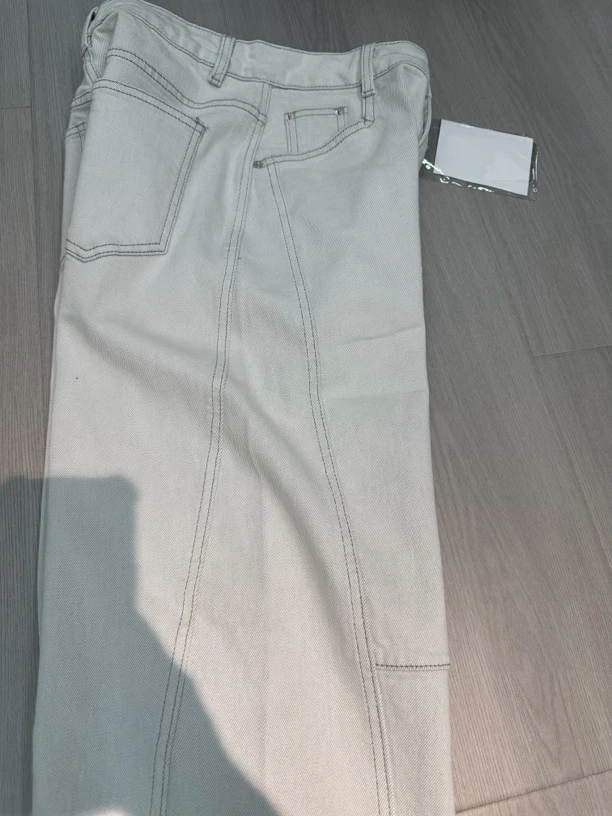 春夏季海鸥灰，高品质弯刀裤