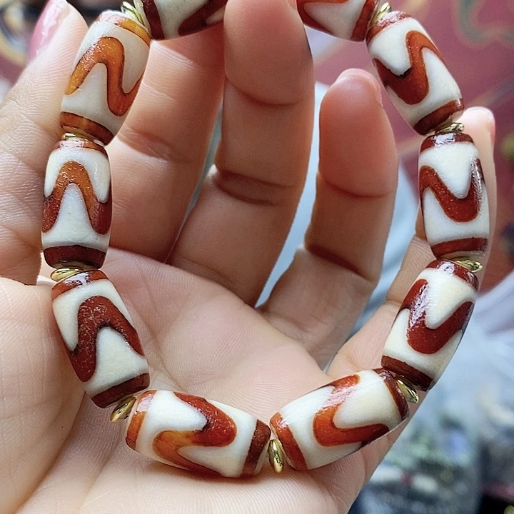 玛瑙/玉髓合金手链