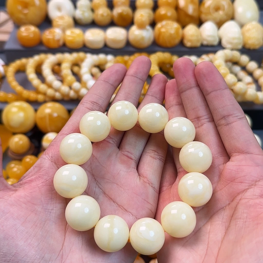 琥珀未镶嵌珠宝奇石20mm同料