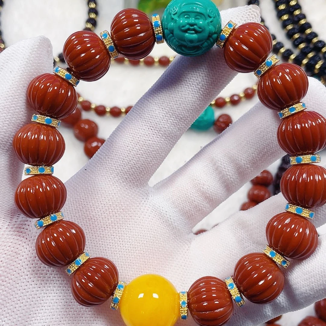 蓝***❶吊坠猴头核桃猴头