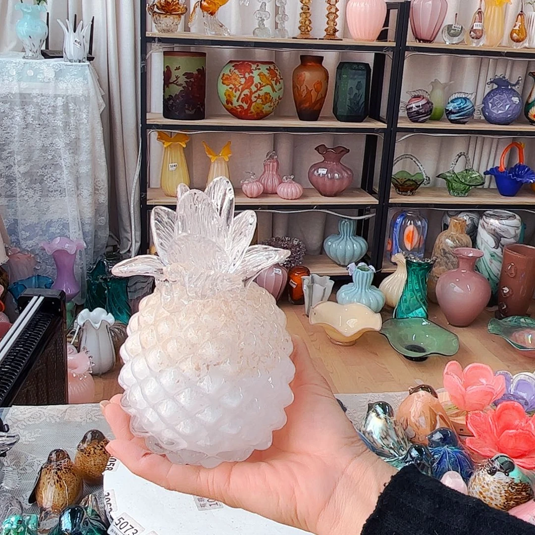 菠萝福利家悦琉璃工艺品