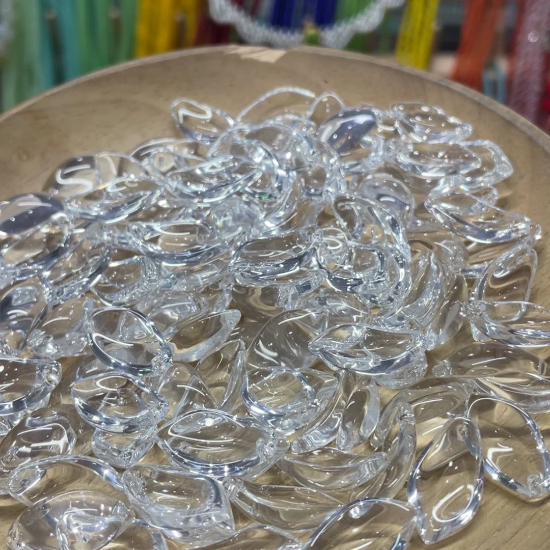 琉璃1314洛神花透明白100片