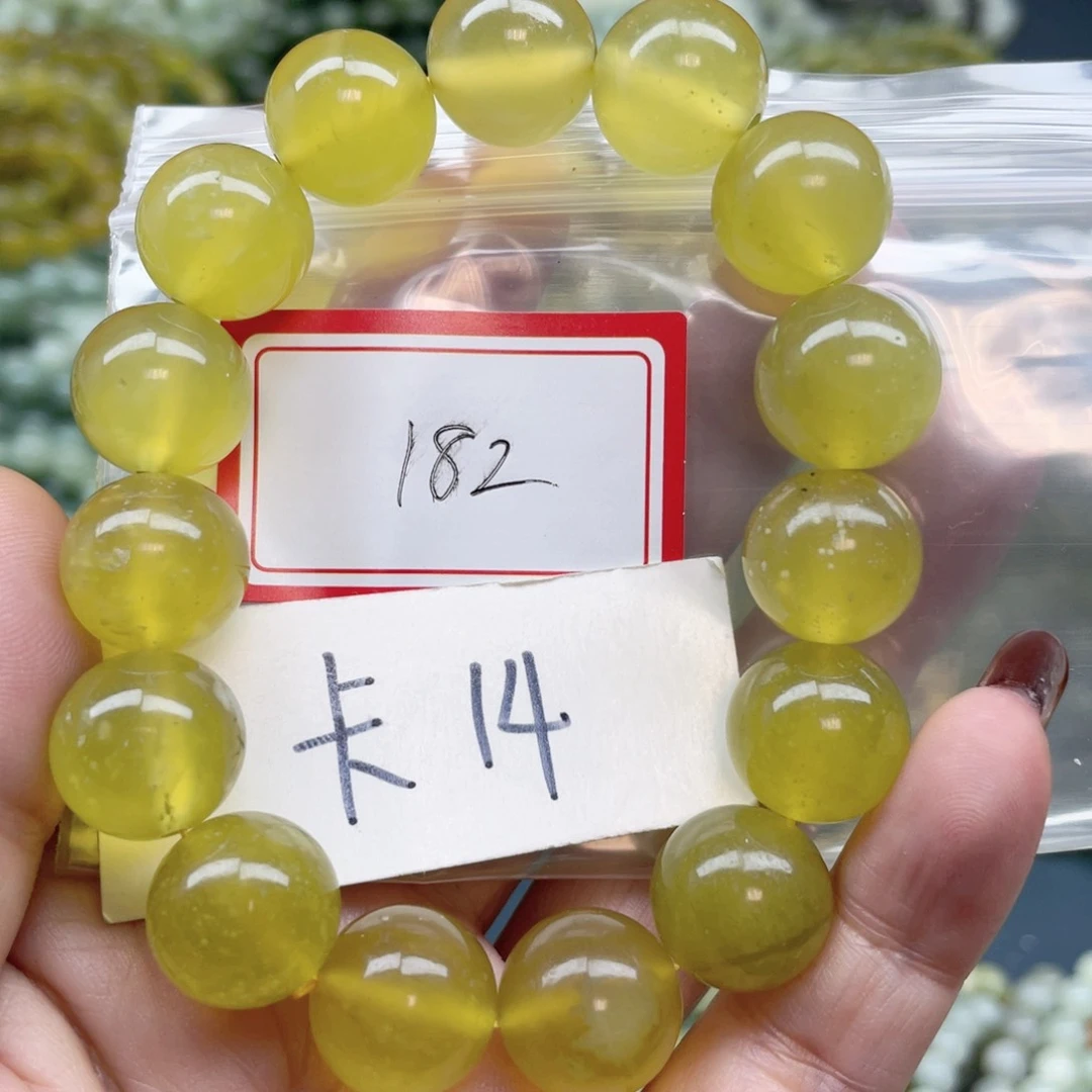 未镶嵌蛇纹石玉手串