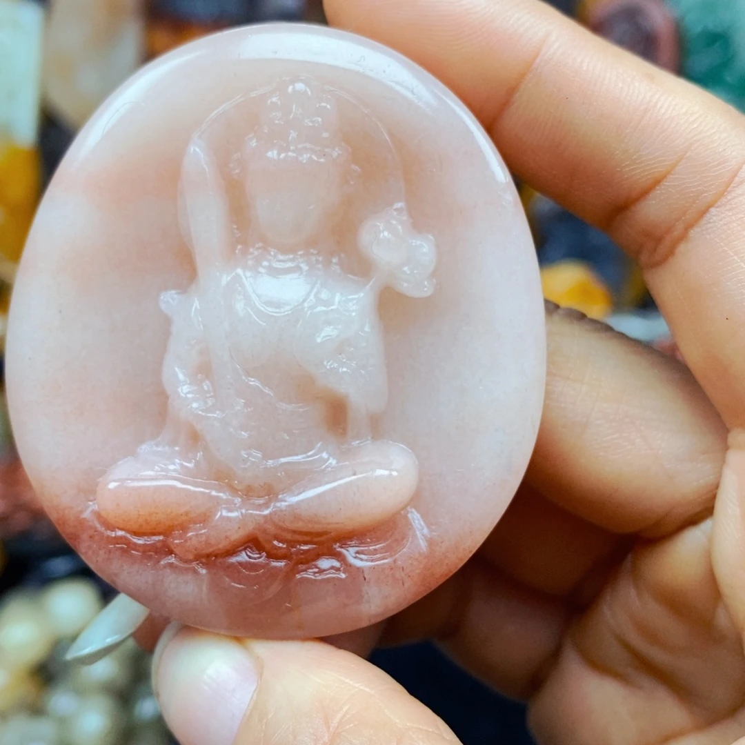 石英质玉（黄龙玉）未镶嵌颈饰
