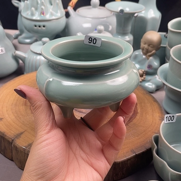 瓷片香炉特价99888999
