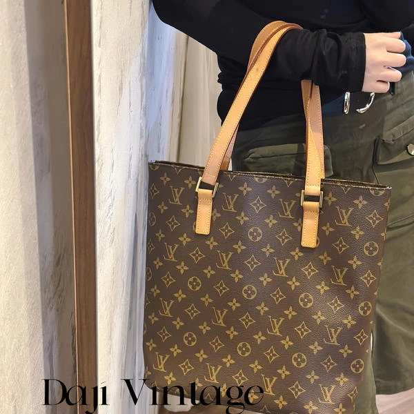 95新 LouisVuitton/路易威登 大吉中古/Lv老花中号薇薇安单肩包