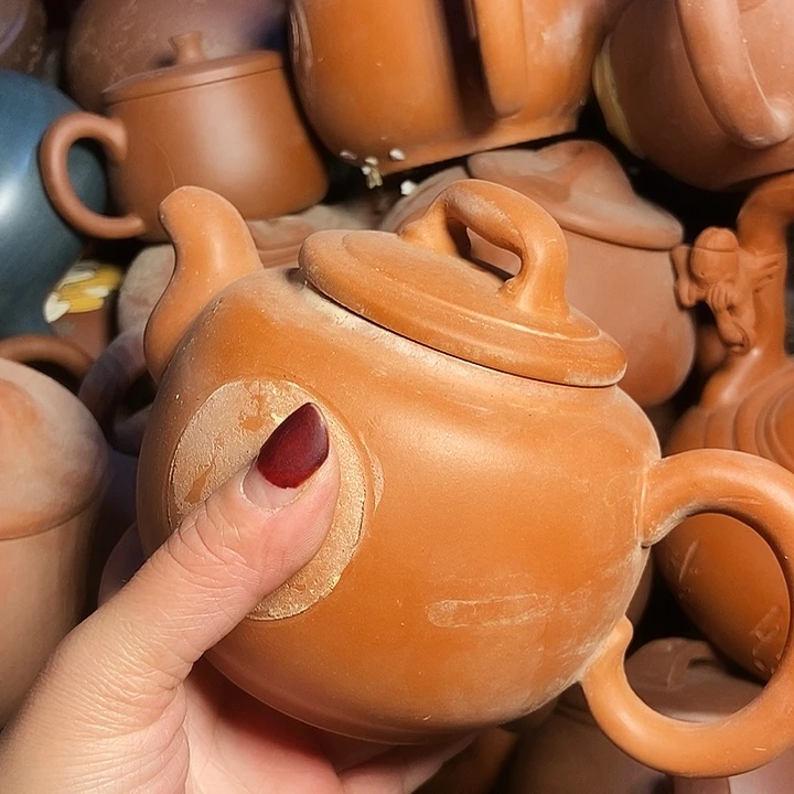 全手工制作宜兴紫砂茶壶