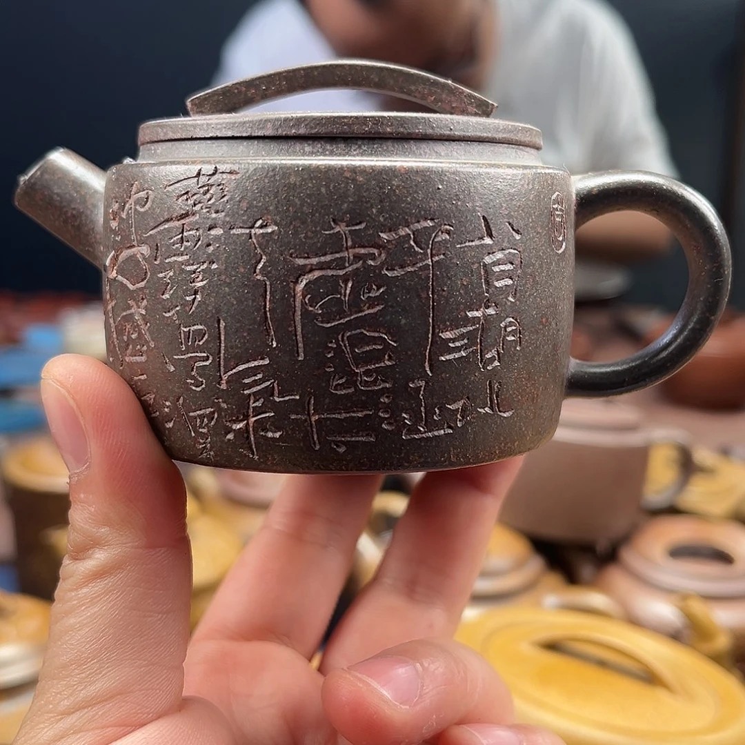 茶壶紫泥宜兴紫砂