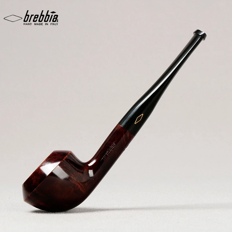 意大利Brebbia芭比 百威 光面迷你小牛头直斗 3毫米 石楠木烟斗