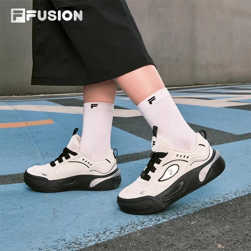 蛋糕鞋丨FILA FUSION斐乐潮牌增高新款休闲鞋大头鞋T12W612907F