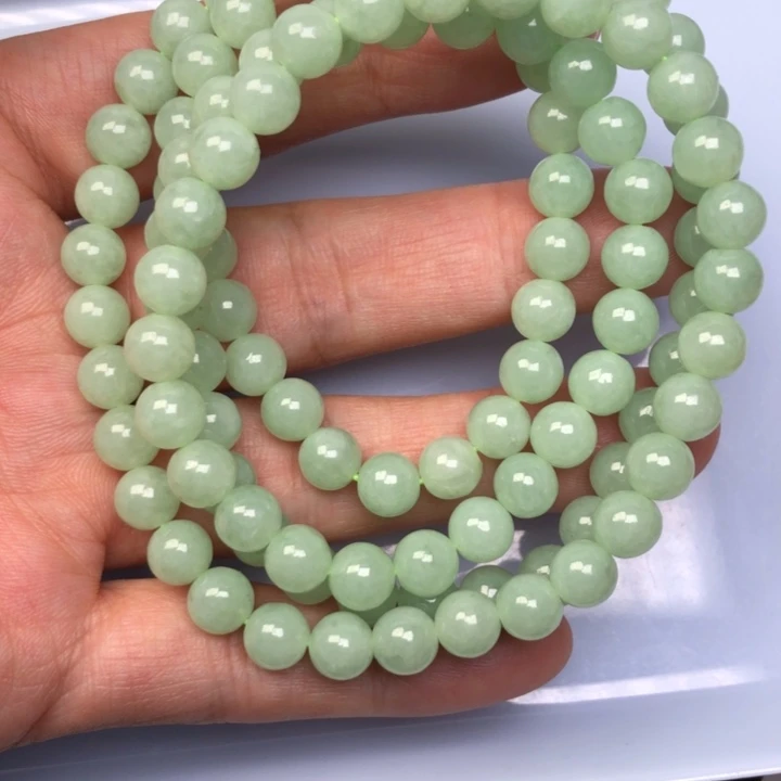 翡翠未镶嵌颈饰缅甸天然翡翠吊坠牌子珠子平安扣