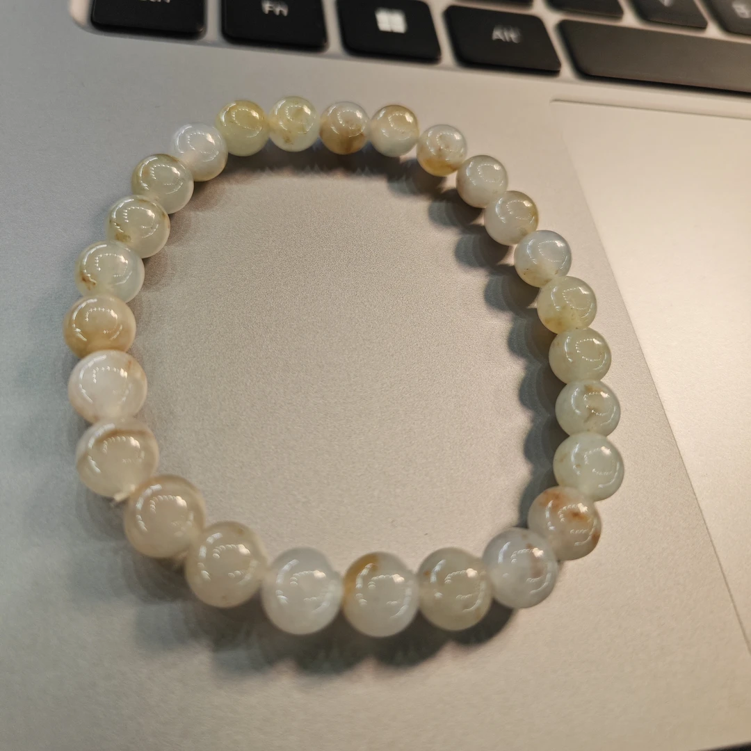 缅甸翡翠A货手链尺寸:7mm